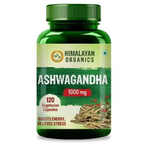 Himalayan Organics Ashwagandha 120 no.s Vitamins Capsule