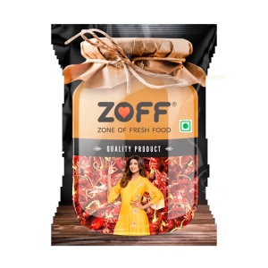 Zoff Dried Red Chilli | Natural and Fresh Sukhi | Lal Mirch Farm Picked | Net weight 500g