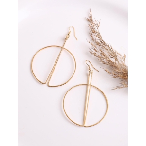 GOLD PLATED PARTY DESIGNER DROP EARRING FOR WOMEN