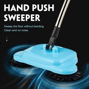 Magic Broom: 3-in-1 Effortless Hand-Pushed Floor Cleaner Set-Free Size