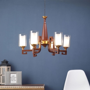 ELIANTE Metal Chandelier Gold for Living Room, Bedroom, Dining Room, Kitchen