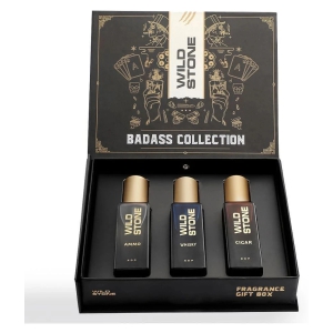 Wild Stone Badass Gift Box perfume for men ,pack of 3 (20ml each)