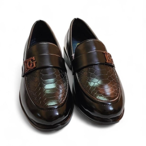 Styled Feet Black slip-on loafers-10