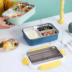 Lunch Box (3 Partition)- Yummy Spice Lunch Box