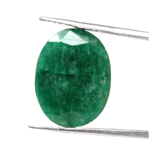 7.25Ct Natural Brazilian Green Emerald Panna Oval Cut Gemstone