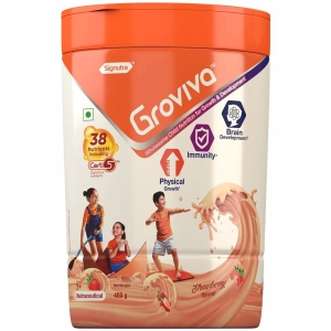 Groviva Child Nutrition Supplement Jar Nutrition Drink for Children 400 gm