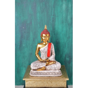 Polyresin Meditating Buddha Statue