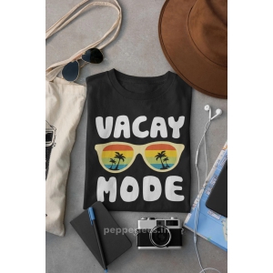 Vacay Mode T-shirt-XXXL / Black