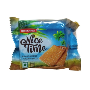 Walkers Shortbread Britannia Nice Time Sugar Showered Coconut Biscuit 10Rs