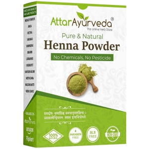 Attar Ayurveda Natural Henna powder for hair Colour and Growth (200 gm)