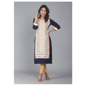 frionkandy-navy-rayon-straight-kurti-xl