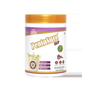 Pentasure HP Whey Protein - Banana Vanilla Flavour, 400 gm