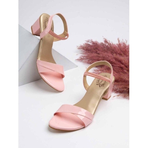 Shoetopia Girls Pink Heels - None