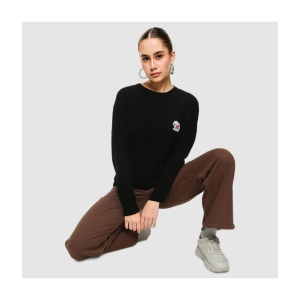 Bewakoof Acrylic Black Pullovers - - None