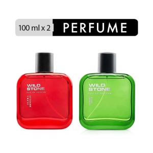 Wild Stone Spice and Ultra Sensual EDP Perfume 100ml Each (Pack of 2) Eau de Parfum - 200 ml (For Men & Women)