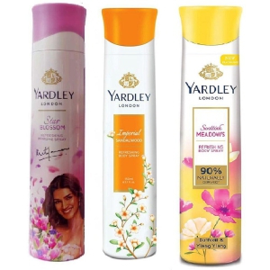 Yardley - Deodorant Roll-ons for Unisex 450 ml ( Pack of 3 )
