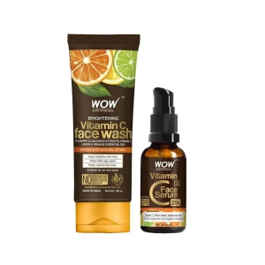 VITAMIN C FACE WASH & VITAMIN C FACE SERUM