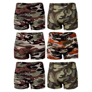 Bodycare Boys camouflage Printed Brief Pack of 6 - 11-12 Years