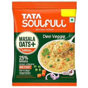 Tata Soulfull Masala Oats+ Desi Veggie 38 g