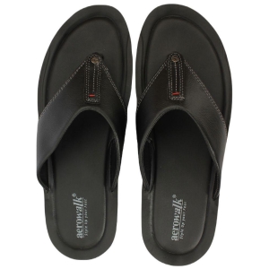 Aerowalk - Black Men''s Thong Flip Flop - None