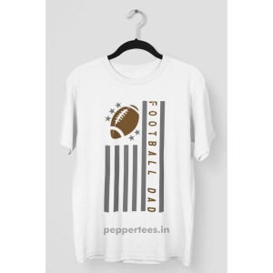 Foothball Dad T-shirt-L