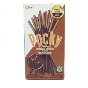Pocky Double Chocolate Biscuit Stick 45g