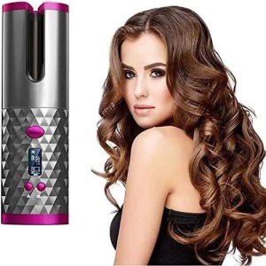 USB HAIR CURLER Hair Curler  (Grey)