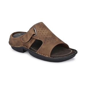 softio Brown Flip Flops - 11