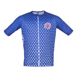 Polygon Cycling Jersey-Dark Blue / L