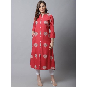 pistaa-viscose-printed-front-slit-womens-kurti-red-pack-of-1-none