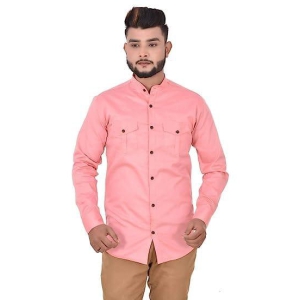 Cotton Solid Full Sleeves Regular Shirts for Casual Use