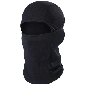 Black Cotton Anti Pollution Face Cover Balaclava