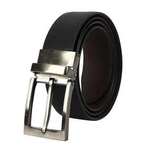 SWHF Premium Genuine Leather Belt for Men with Metal Buckle | Formal Belt | Casual | Black | Durable | Adjustable | Soft | Genuine Leather | (38, Reversible Honey)