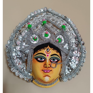 dealartcraft-traditional-handmade-white-decorative-devi-durga-chhau-mask-decorative-wall-hanging