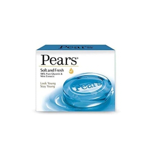 Pears Soft  Fresh Glycerine  Mint Extracts Soap 100 G