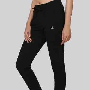 Cuffed Joggers - Black-L