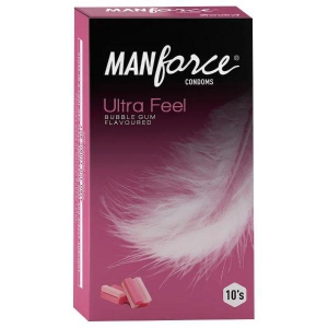 Manforce Ultra Feel Bubblegum 10 Condoms