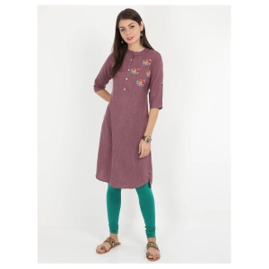 alena-maroon-rayon-womens-straight-kurti-m