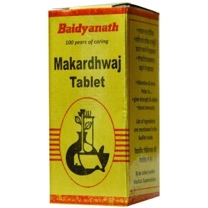 Baidyanath Makardhwaja Tablet 25 no.s Pack Of 1