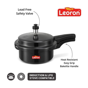 LEORON 2 L Hard Anodized OuterLid Pressure Cooker With Induction Base