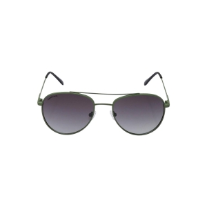 Green Aviator Unisex Sunglasses (M256BK3V)