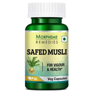 Morpheme Remedies Safed Musli 500mg Extract - Capsule 60 no.s