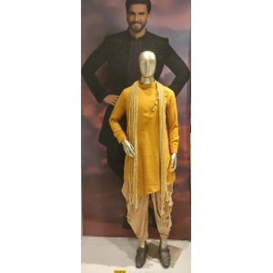 ONLY KURTA-L / Mustard Yellow