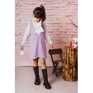 Italian Tailored Dress-9-10yrs / Lavender / Dress