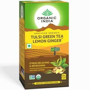 Organic India Lemon Ginger 25Tea Begs