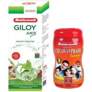 Baidyanath Giloy juice 1L & Chyawanprash Special 500gm (Combo Pack)