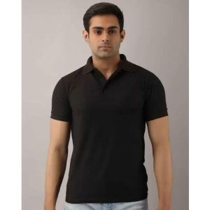 SKYRISE - Black Cotton Blend Slim Fit Mens Polo T Shirt ( Pack of 1 ) - None