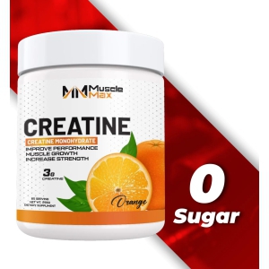 Muscle Max creatine monohydrate 255g .. 85serving(Orange)