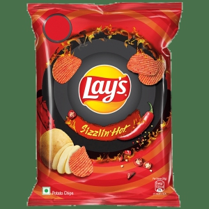 Lays Potato Chips - Sizzlin Hot, 40 G