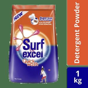 Surf Excel Quick Wash Detergent Powder, 1 Kg